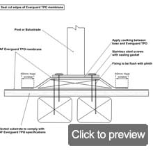 tpo post balustrade