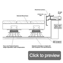 tpo pedestal joinery