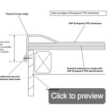 TPO barge end