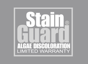 Stain guard eliminate algae discoloration